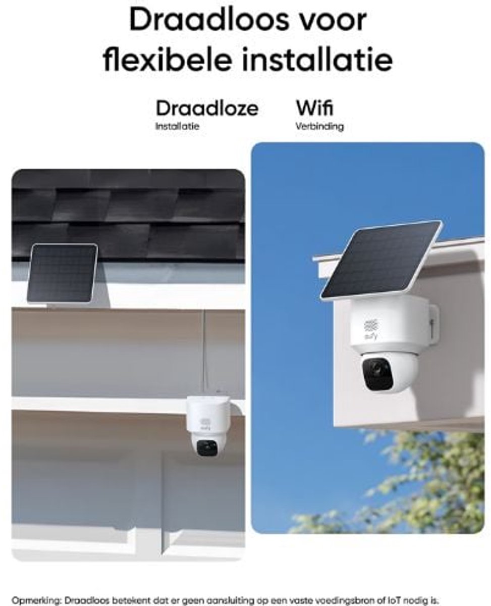 eufy SoloCam E30 2-Cam Kit, 360° PTZ beveiligingscamera, HomeBase 2, 2K HD, 70° tilt, AI-tracking, zonne-energie, geen ABO-kosten – foto 7