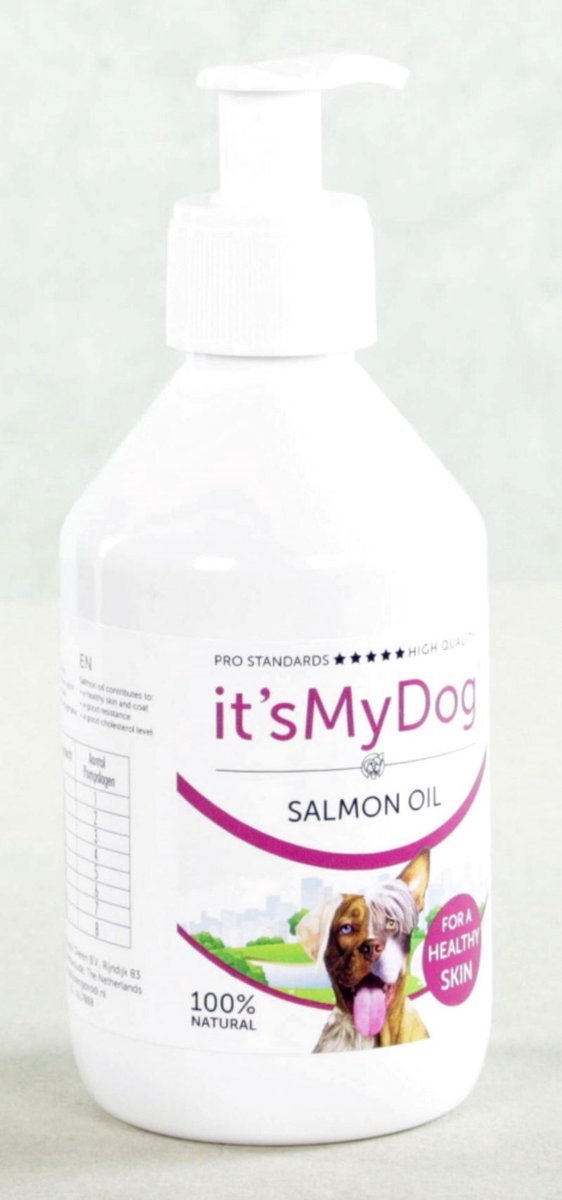 Its My Dog Salmon-oil 500 ml Zalmolie voor honden 100% Natuurlijk