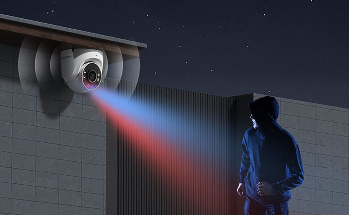 Foscam W5EP PoE Outdoor Beveiligingscamera – 3K - IP-camera met Alarmlichten, AI Detectie en 2-weg Audio – Wit – foto 4