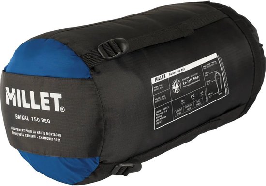 Millet Baikal 750 5°c Slaapzak Blauw Long / Left Zipper van Millet — afbeelding 3