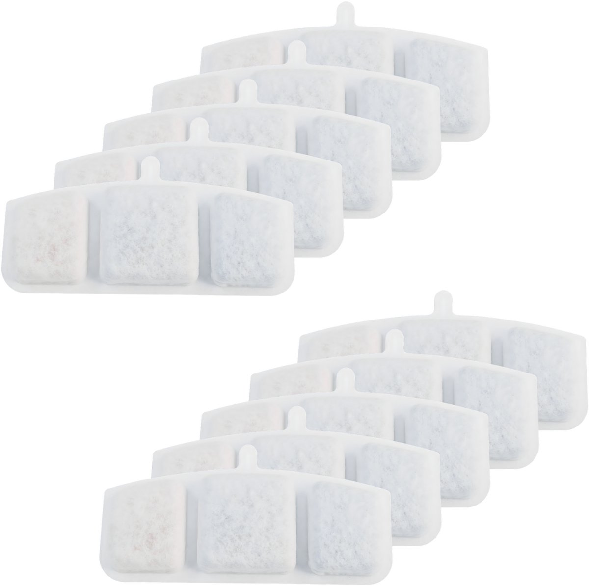 CatElite® - 4-in-1 Waterfilters voor drinkfontein Wave - 10 Stuks