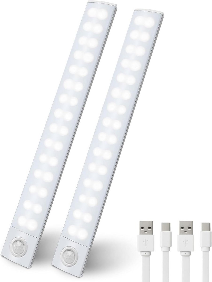 Dimbare LED Kastverlichting met Bewegingssensor en 3 Kleurtemperaturen voor Keuken en Kasten