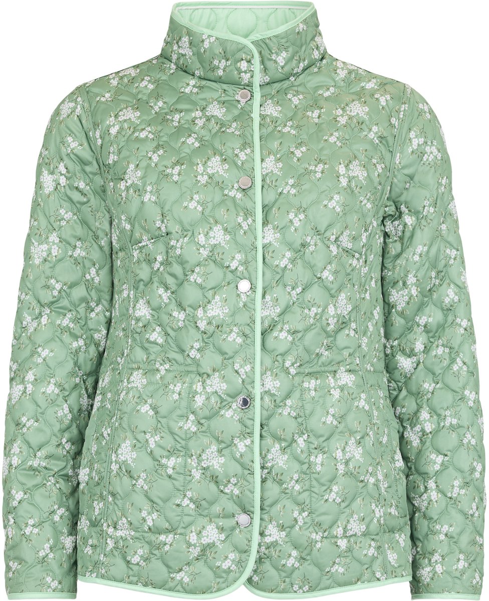 Normann Light Quilted Reversible Jacket MintGroen Maat 48