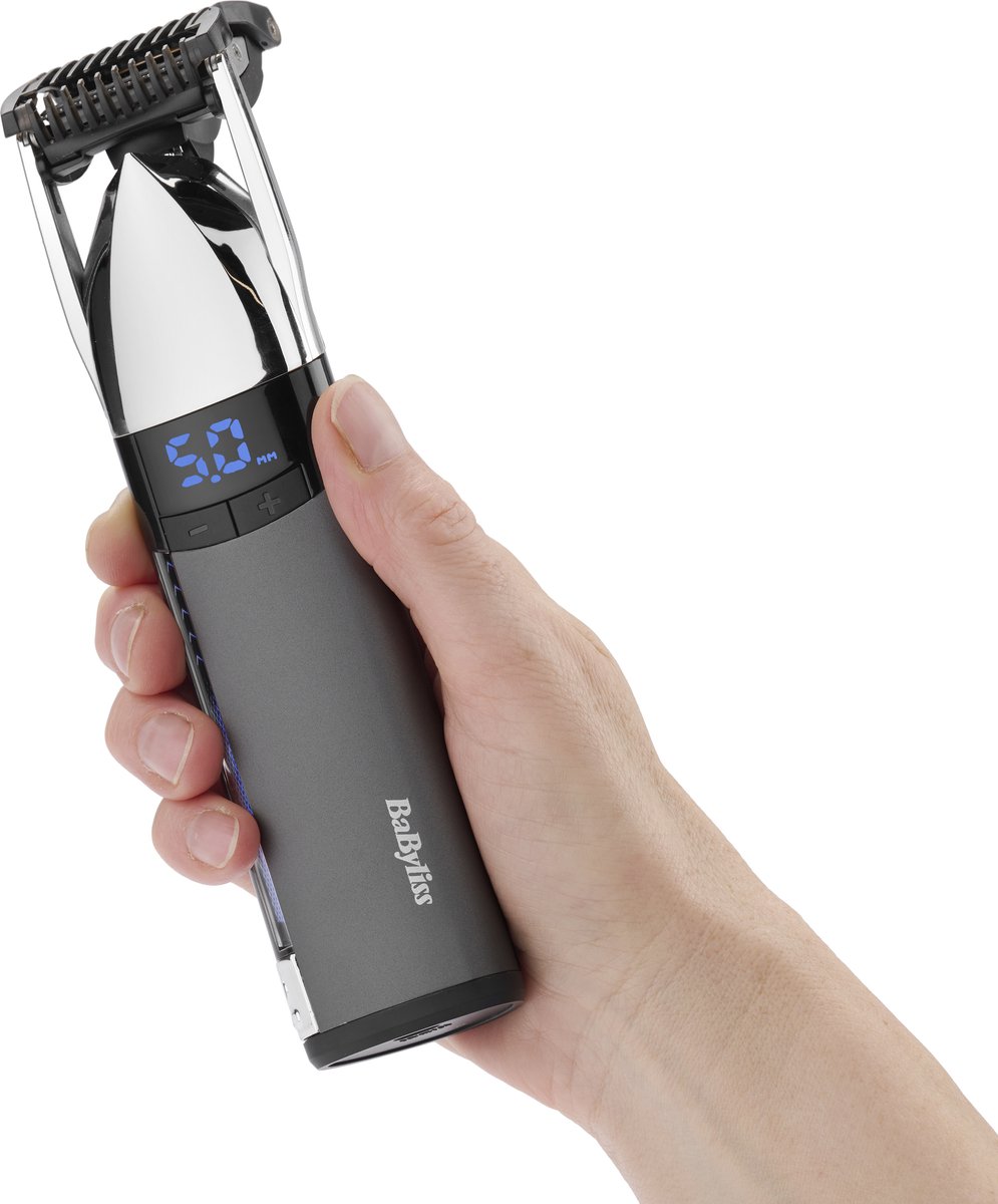 BaByliss Super-X Metal S996E Baardtrimmer - Japans Staal Mes thumbnail 2