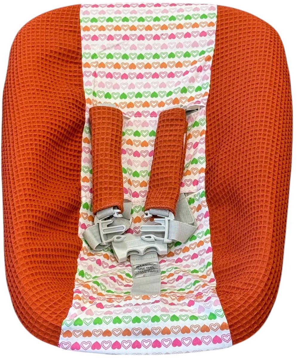 Stokke Tripp Trapp newborn hoes koper brique roest gekleurde hartjes