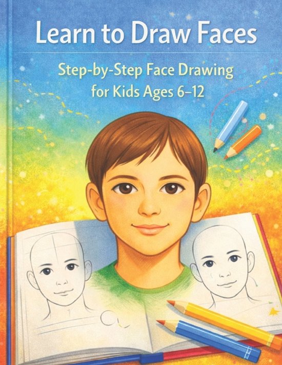 Learn to draw faces - cover