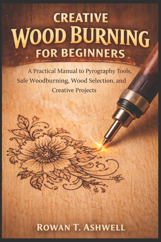 Creative Wood Burning for Beginners - cover