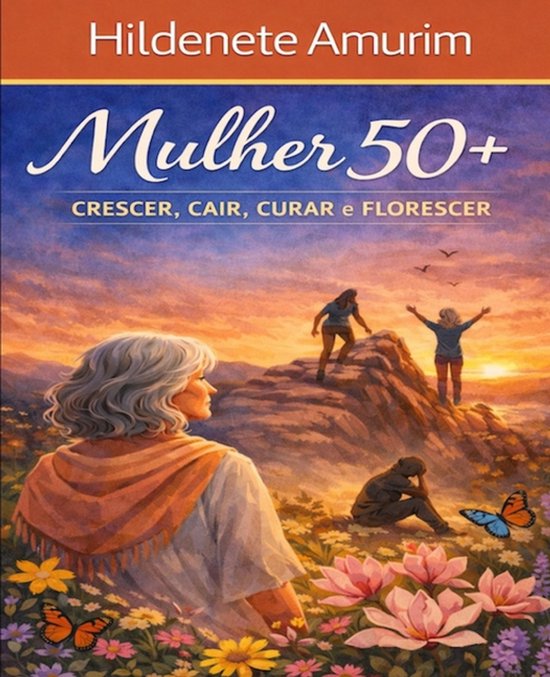 Mulher 50+, Crescer, Cair, Curar, Florescer - cover
