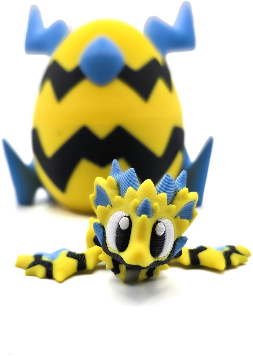 Bliksem Draak met Ei – Fantasy Draak Decoratie – Thunder Dragon Figuur – Uniek Cadeau voor Drakenliefhebbers & Fantasy Fans