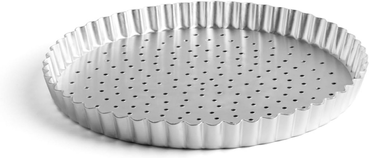 Perforate Cakevorm met Verwijderbare Bodem - Gelijkmatig Bakken - 24 cm