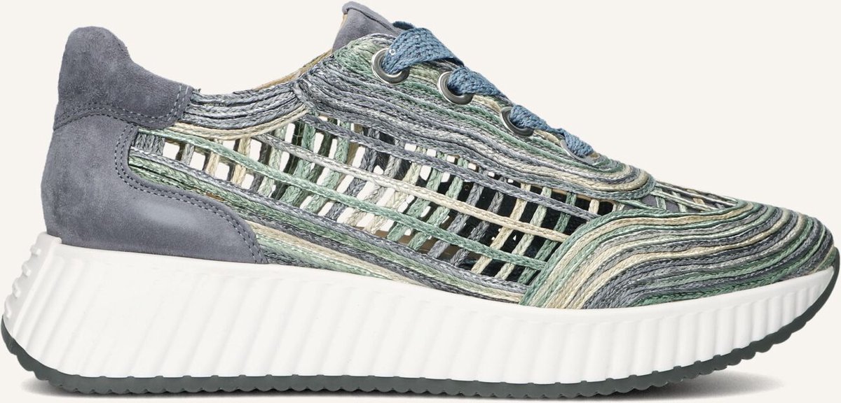 SOFTWAVES 8.95.01 Sneakers - Raffia - Dames - Multi - Maat 38,5