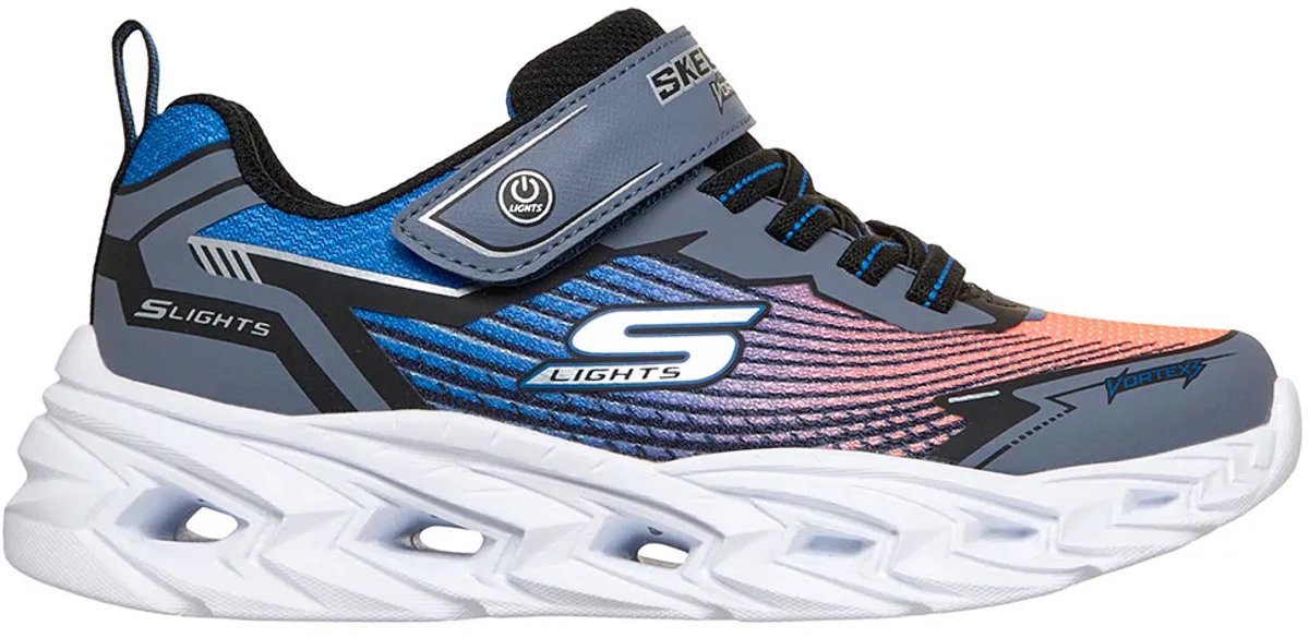 Skechers Sneakers Black&Blue Synthetic / Textile / Orange Trim