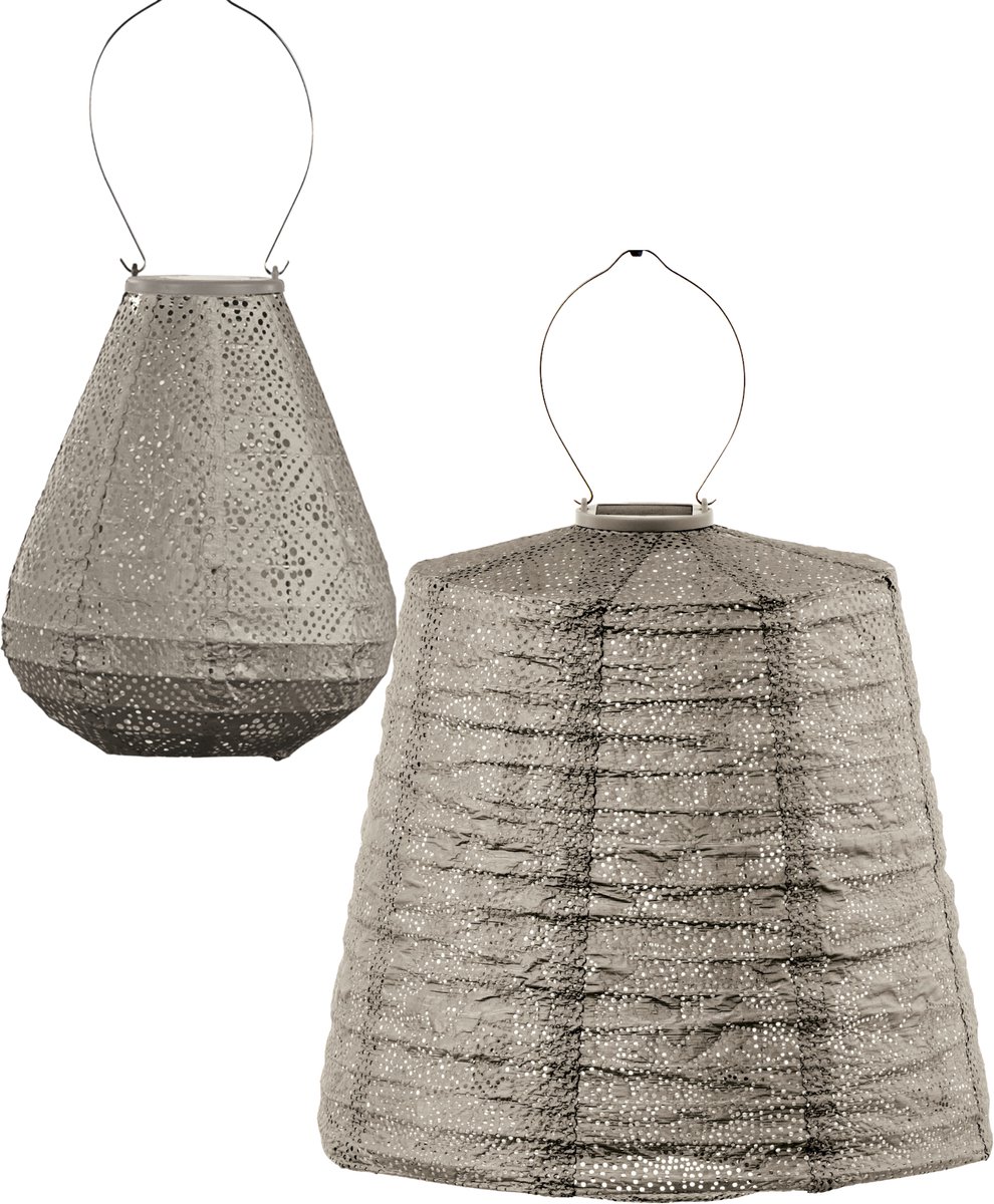 Lumiz Solar Lampion - Tuinverlichting - Sri Lanka Set - 2 stuks