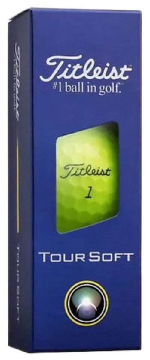 Titleist Tour Soft Golfballen Geel 2026 van Merkloos — afbeelding 4