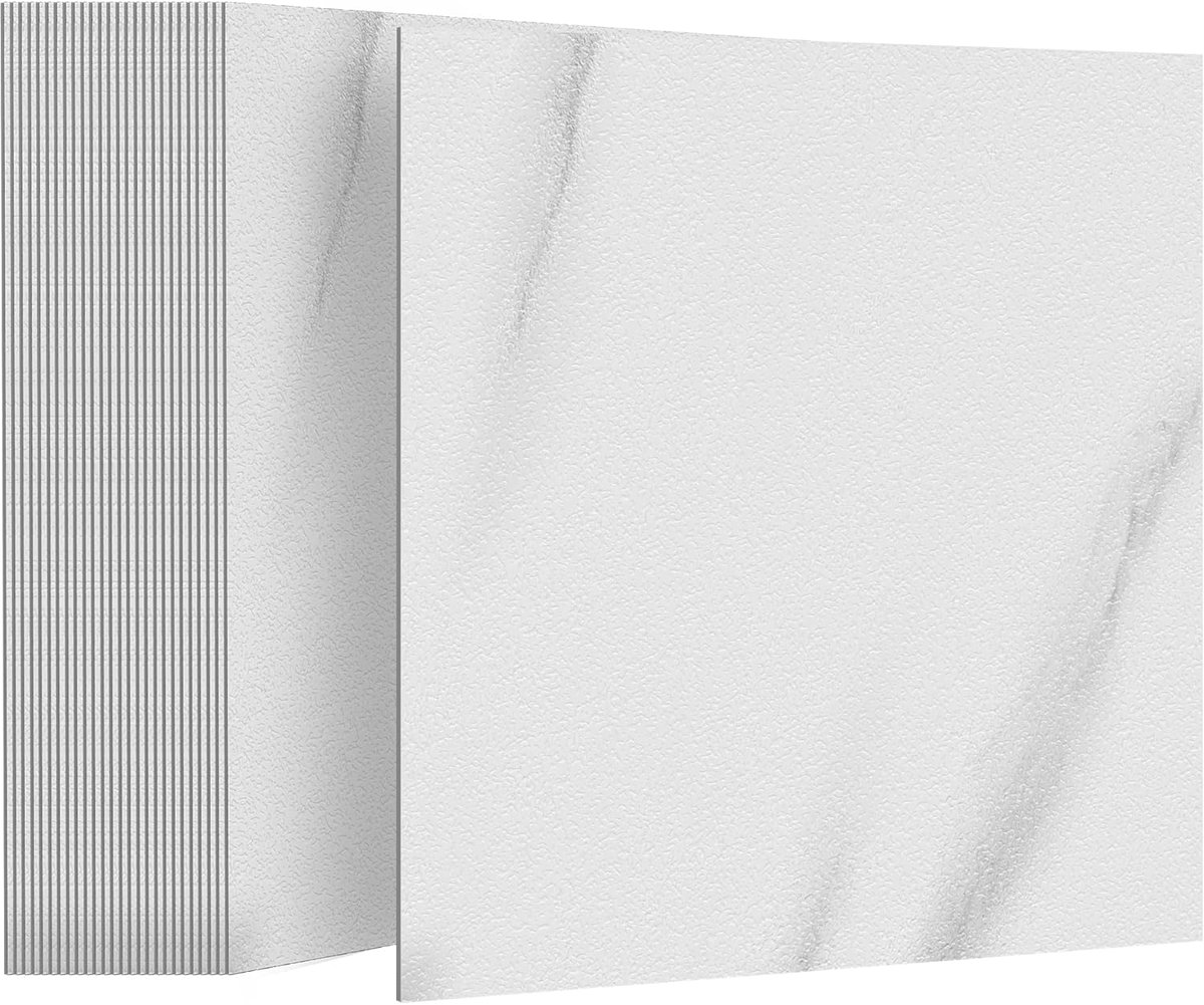 Zelfklevende PVC Vinyl Vloeren 30x30 cm – Set van 27 Stuks – 2,51 m² – Marmer Design Vloertegels – Waterbestendig – Kleeftegels & Vloerstickers – voor Keuken, Woonkamer & Balkon – Marmer Grijs – NAIZY