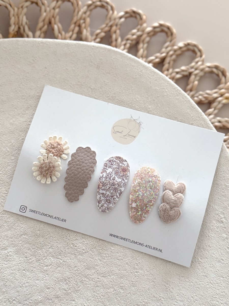 Antislip Setje - Millie - Antislip Haarspeldjes - Haarspeldjes voor Meisjes & Kinderen - Haaraccessoires voor Baby & Newborn - Kraamcadeau
