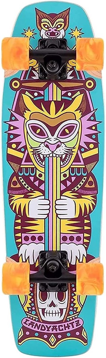 Cruiser Skateboard Compleet 28.2 inch - Inclusief Trucks, Wielen en Grip tape