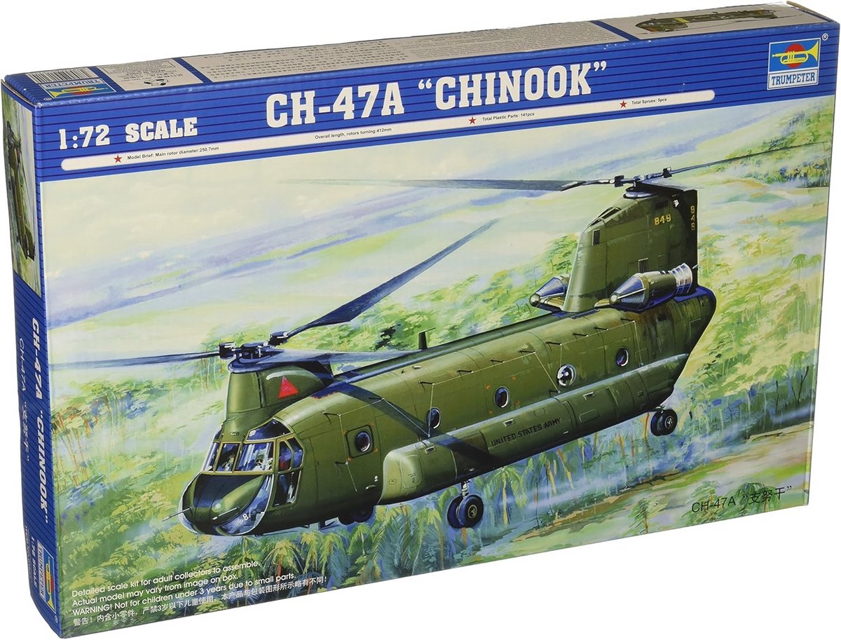 Helikopter Modelbouwset Transport Chinook