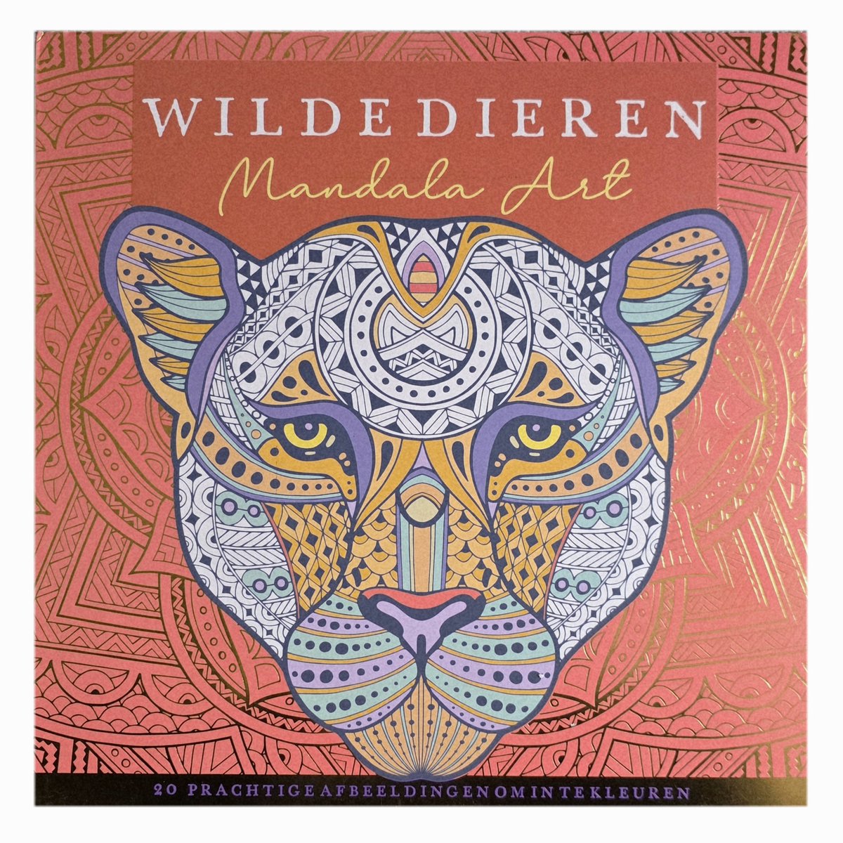Wilde Dieren Mandala Art kleurboek - 20 verschillende ontwerpen - Mindfulness - Ontspanning - Kunstwerk - Cadeau