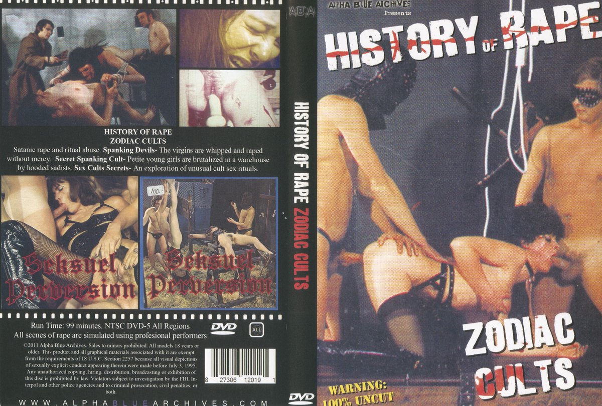 History of Rape Zodiac Cults - ABA36
