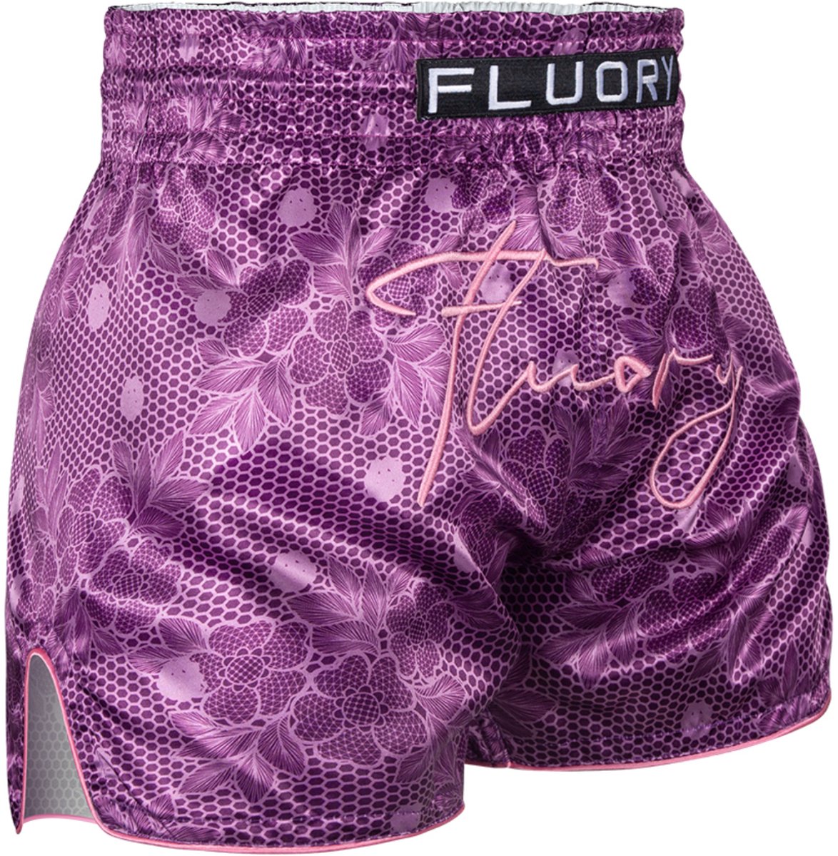 Fluory Muay Thai Kickboks Short Pinga Paars – L