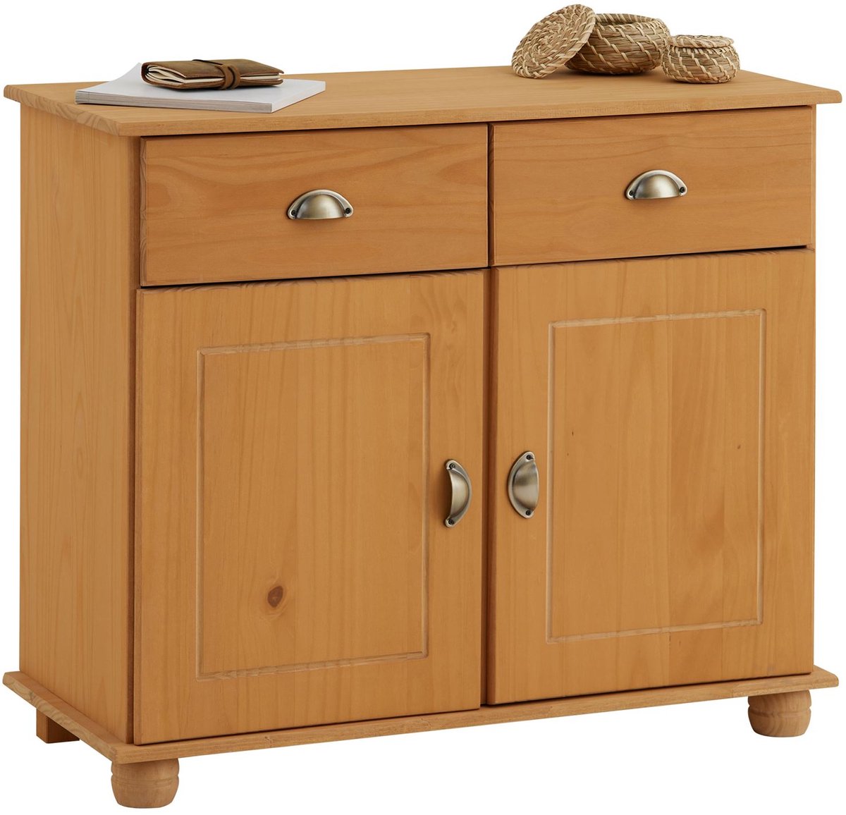 Commode COLMAR, massief grenen Hoofdafbeelding
