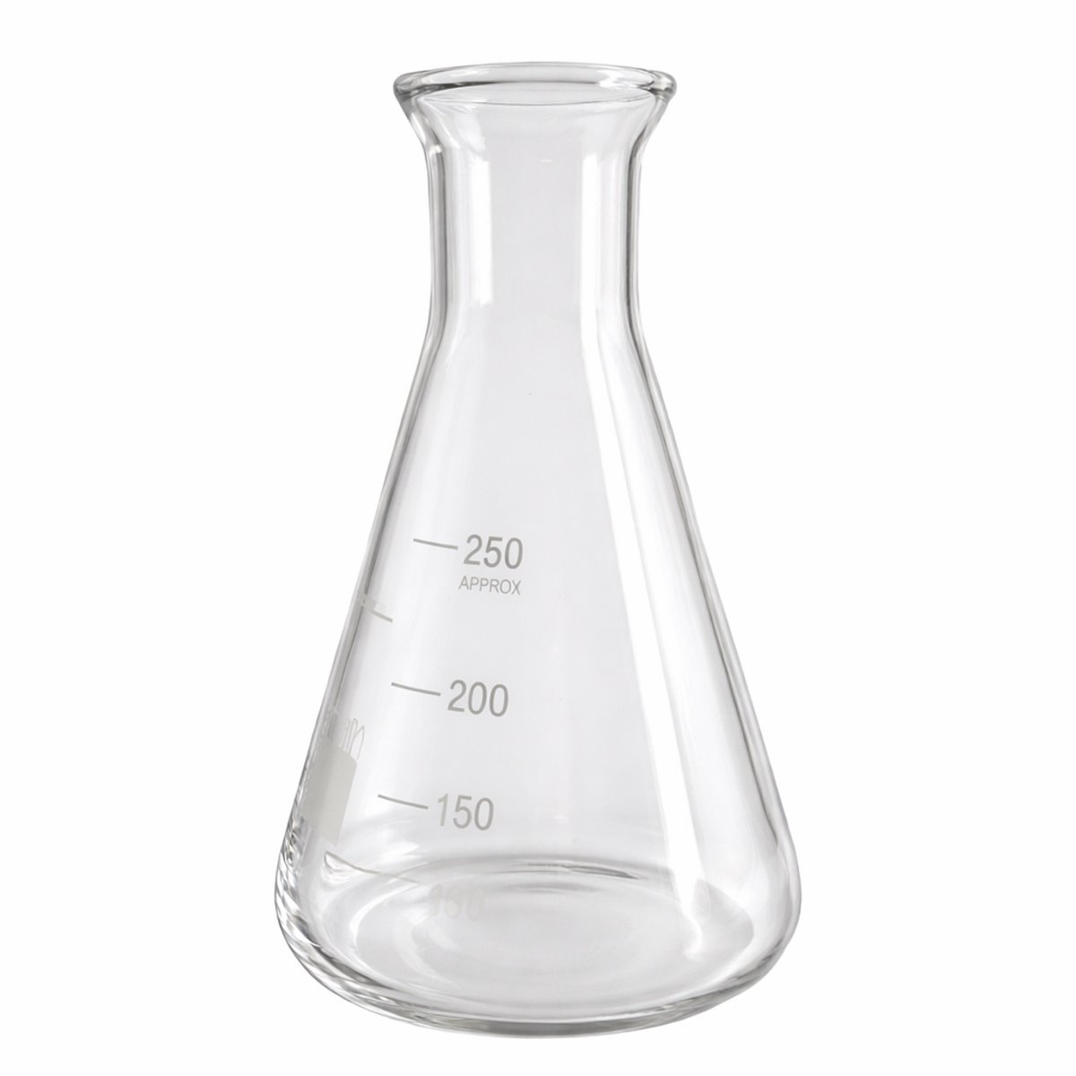 Erlenmeyer - Gegradueerd - Hittebestendig - 250 ml