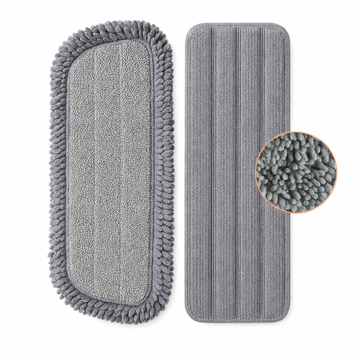 Microvezeldoek Voor BOTC Dweil - 2 Stuks (1+1) Microvezeldoek - Dweilsysteem - Accessoires