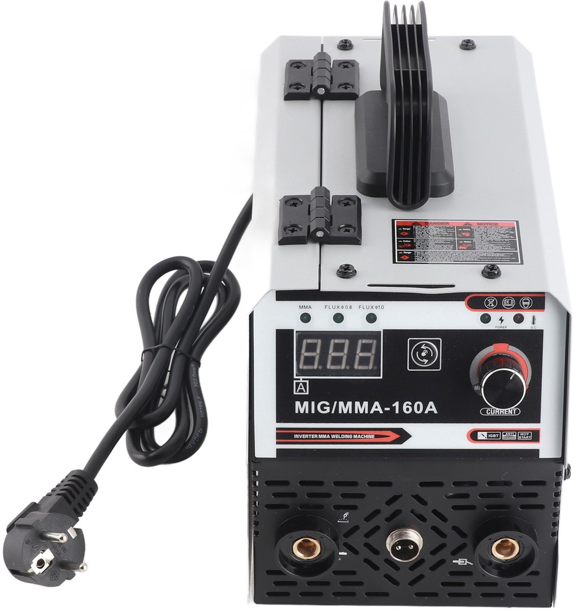Lasapparaat 2-in-1 MIG/MMA 120A – Gasbeschermd & Elektrode Lassen – IGBT DC Inverter – 230V EU-stekker – Voor Staal & Legering