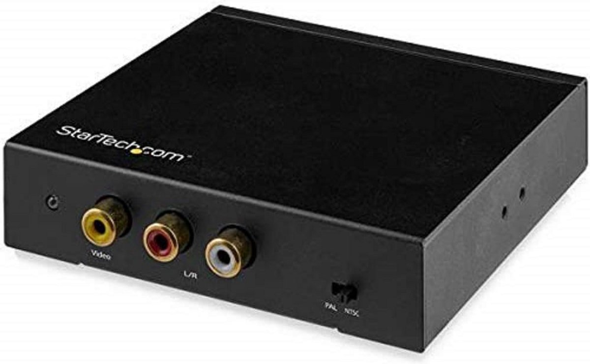 HDMI naar RCA Converter Box met Audio - Zet Digitaal Signaal Om naar Composiet