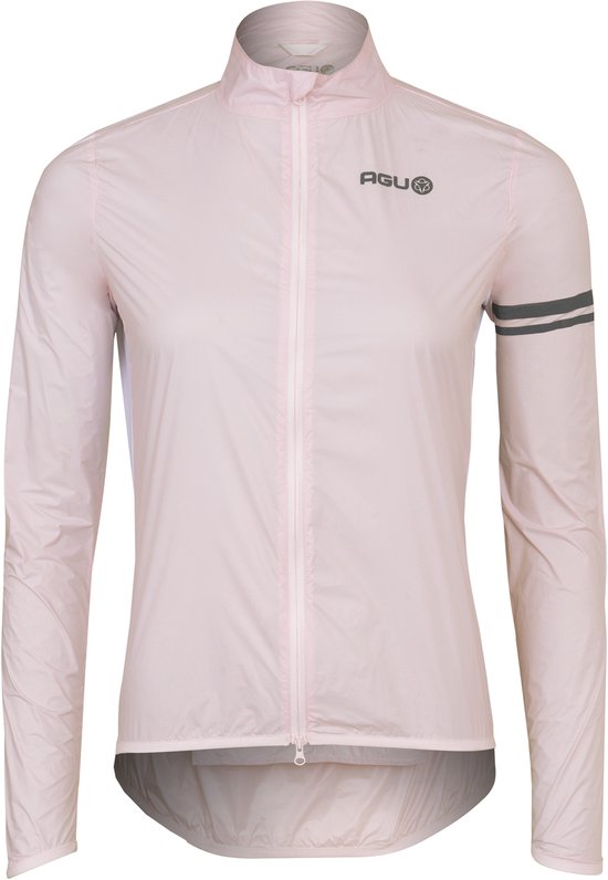 AGU Windjack Essential Dames - Pink Frost - Winddicht en waterafstotend