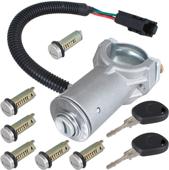 Foto: Modecar serie complete igniotieset 6x slotinzetten 2 sleutels vervangingsonderdeel iveco daily iv