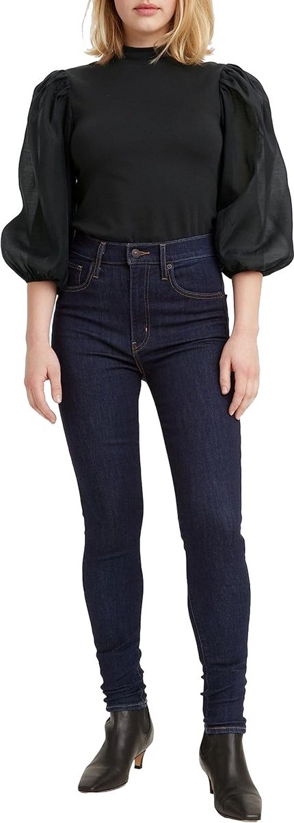 Dames Super Skinny Jeans Hoge Taille