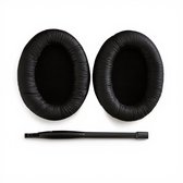 Set Oorkussens voor Sennheiser Koptelefoon – HD201 Oorkussen – HD201/HD206/HD180/HD200 Pro - Kunstleer met Zacht Schuim