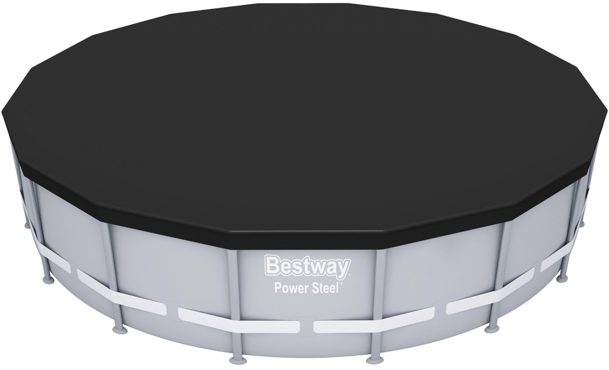 Bestway Bâche Flowclear ronde 460/488 cm