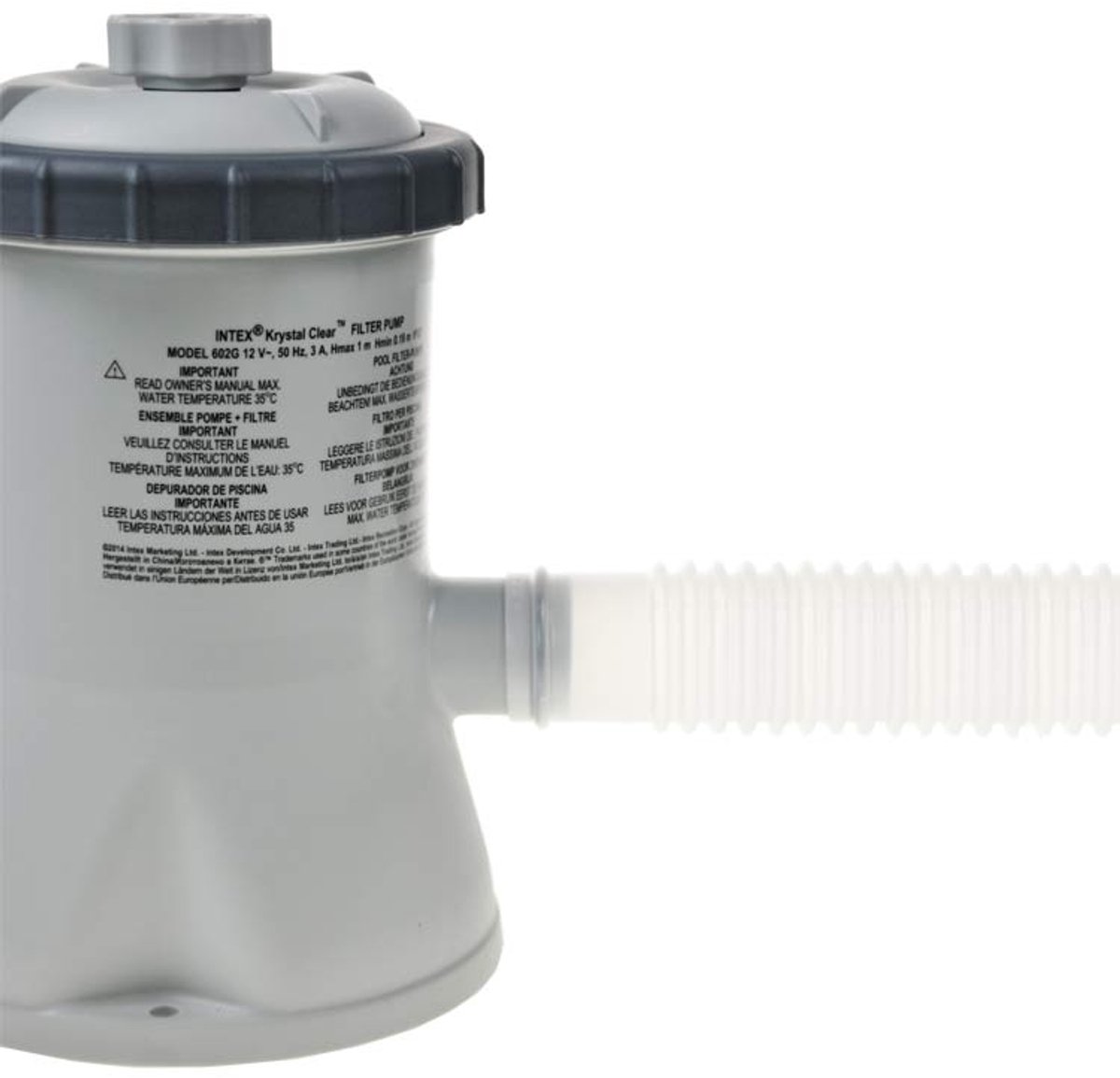 Intex Cartridge Filterpomp C330 - 1.250 L/u - Voor zwembaden tot 4.500L - Filtertype H – foto 7
