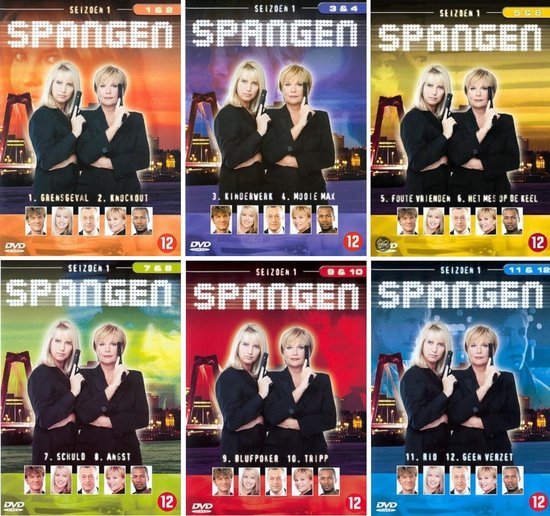 Spangen seizoen 1 - op 6 aparte dvd's