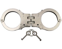 Professionele Handboeien - Scharnier - Staal - Double Lock