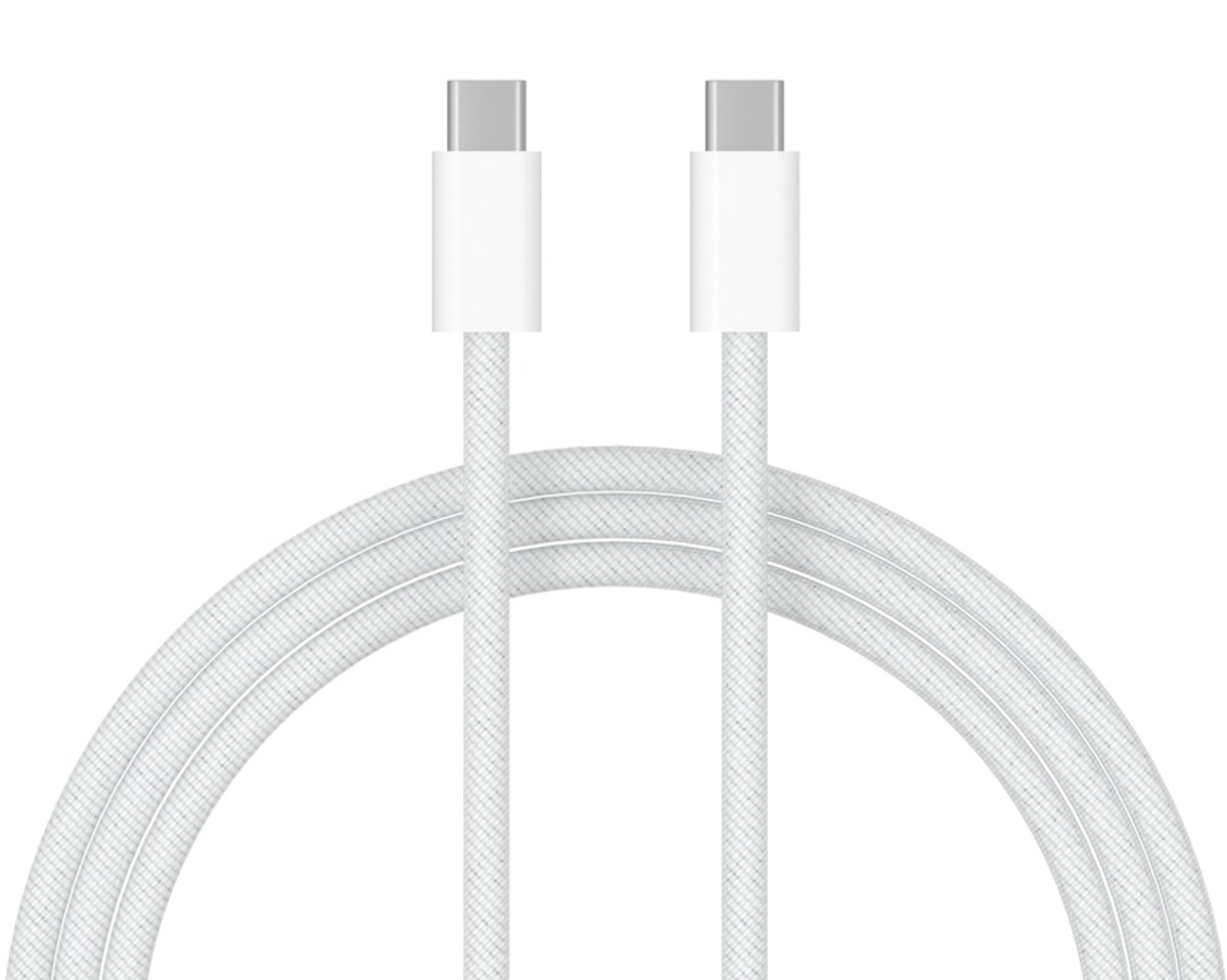 MBH - iPhone USB-C naar USB-C kabel - oplaadkabel - 1 meter gewoven