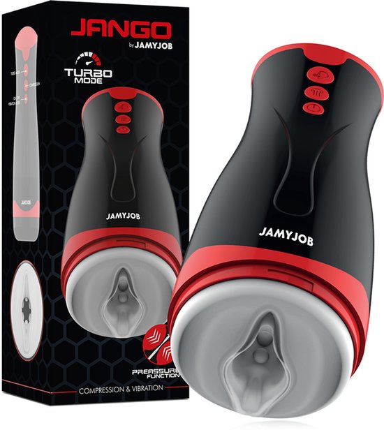 sex toys nude JAMYJOB™ - MASTURBATEUR À COMPRESSION ET VIBRATION JANGO | New arrivé |  Best