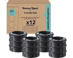 Cassettes de recharge avancées pour le Tommee Tippee, Greenfilm produit de manière durable, contenu 12 pièces