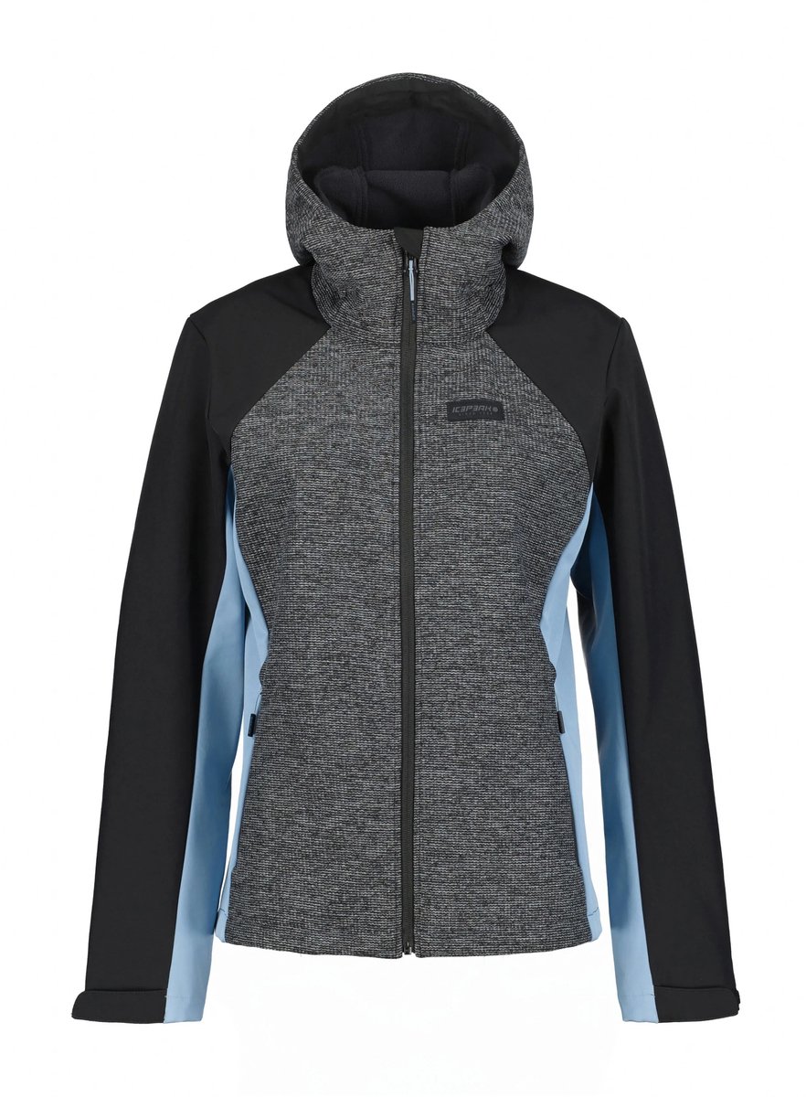 Dames technische softshell wandeldjas Icepeak Beebe Blauw