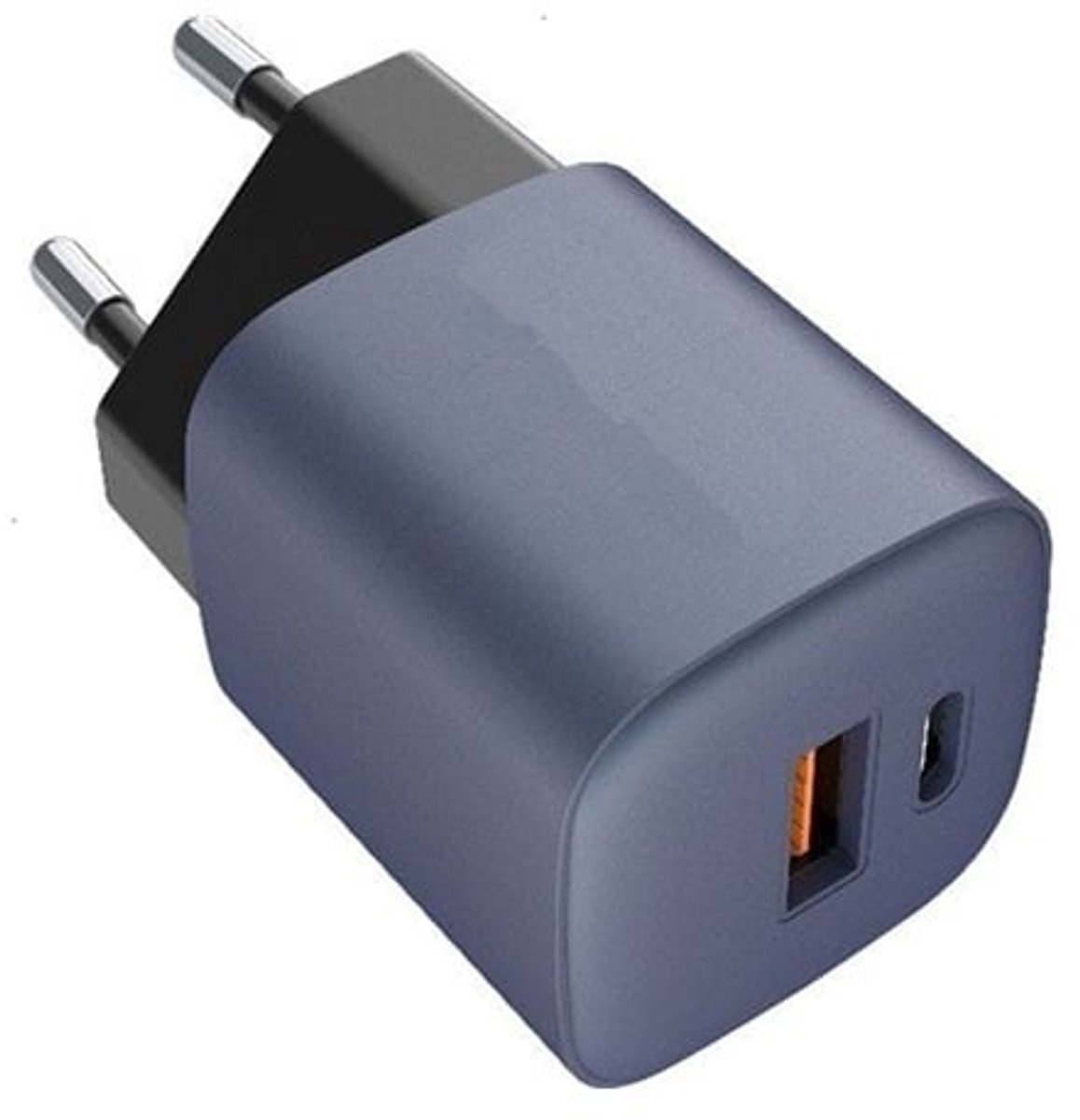OneOne 33W snellader met 2 poorten. USB C en USB A poorten. GAN lader. PD PPS oplader adapter past op Kobo (Rakuten) eReader Elipsa, Elipsa 2E, Sage, Libra 2, Libra Colour, Clara 2E, Clara Colour, Clara BW - Kindle (Amazon) Scribe