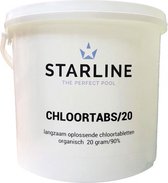 Starline chloortabletten 90/ 20grams 5kg