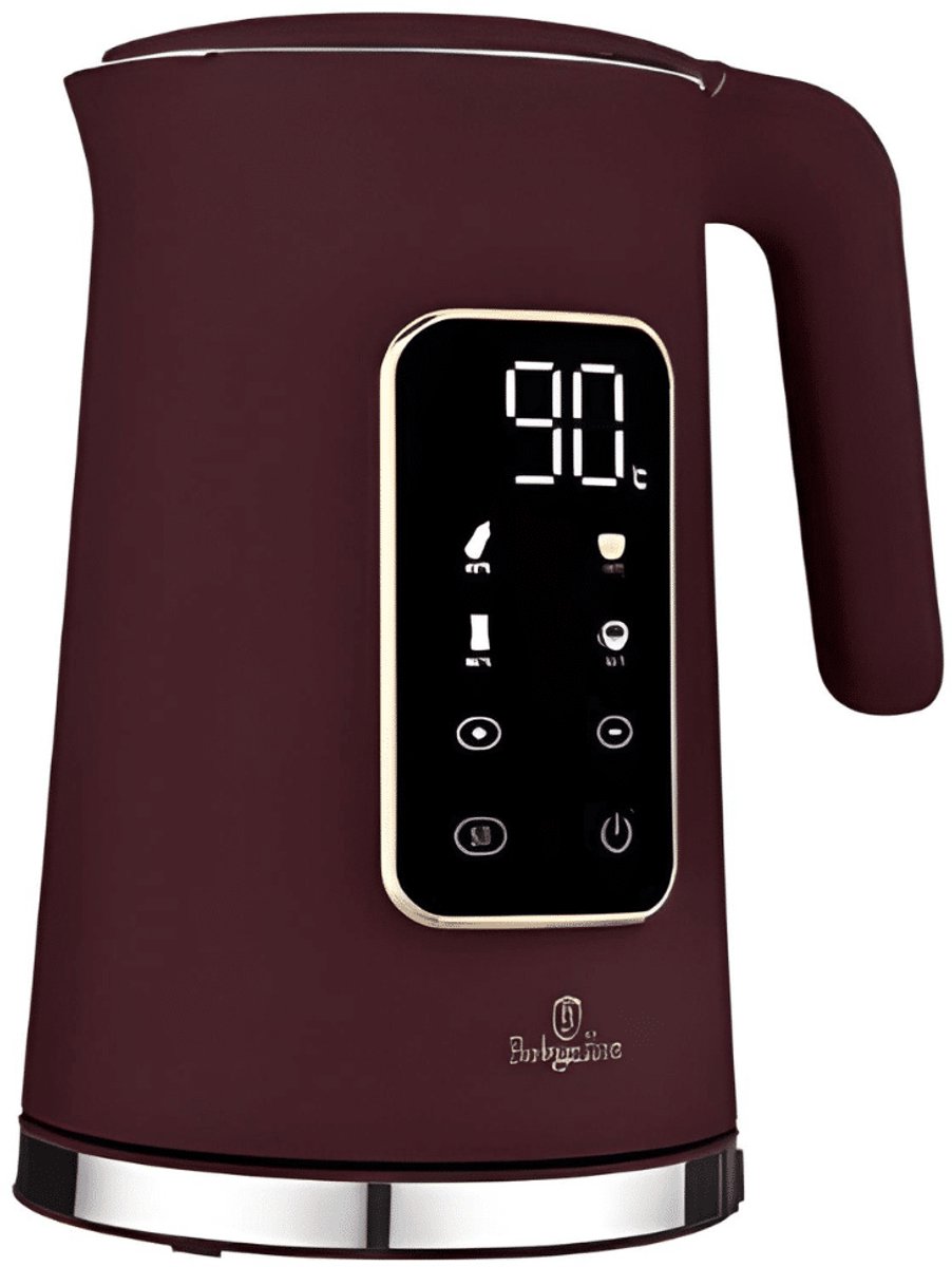 Berlinger Haus 9735 - Digitale waterkoker bordeaux rood - 1.7 liter - Leonardo Collection
