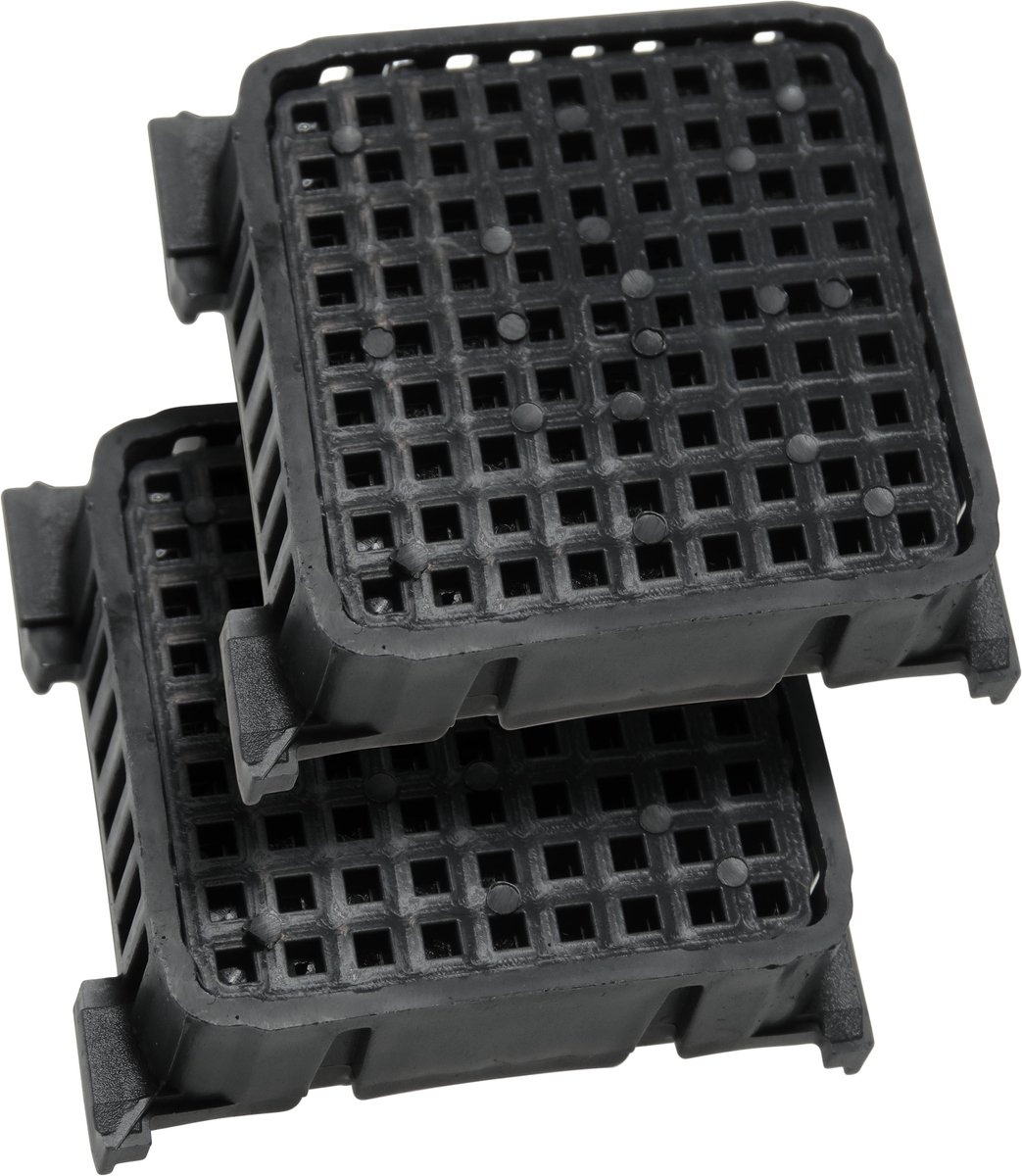 2x Dparts FreshAir koolfilter geschikt voor Liebherr koelkast - Anti-geuren filter - Actief koolstoffilter - 909698900 - 9882429 - 9882460