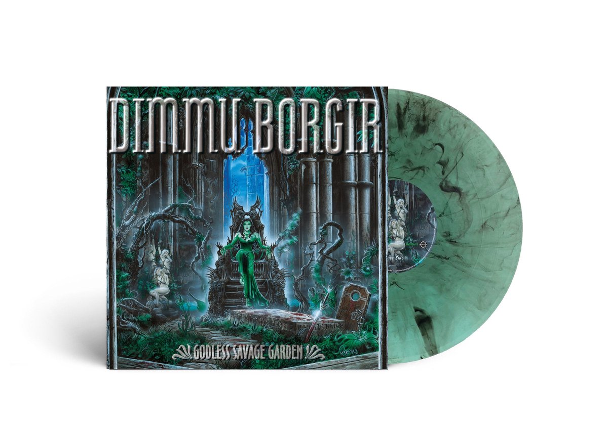 Dimmu Borgir - Godless Savage Garden (Coke Bottle Green Transaparent + Black Marbled Vinyl)
