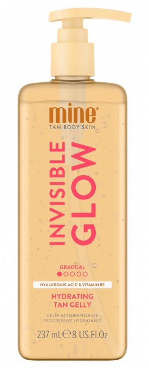 MineTan - Invisible Glow - Zelfbruiningsgel - Hydraterend
