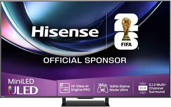 Hisense 55U7Q PRO 55 inch 4K MiniLED TV - Atag Benelux - €799,00