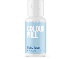 Colour Mill Oil Blend Voedingskleurstof op Oliebasis - Baby Blue - 20ml